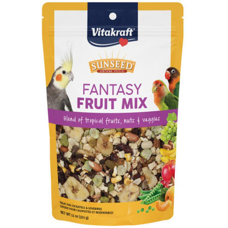 Sun Seed Fantasy Fruit Mix Cockatiel and Lovebird Treat