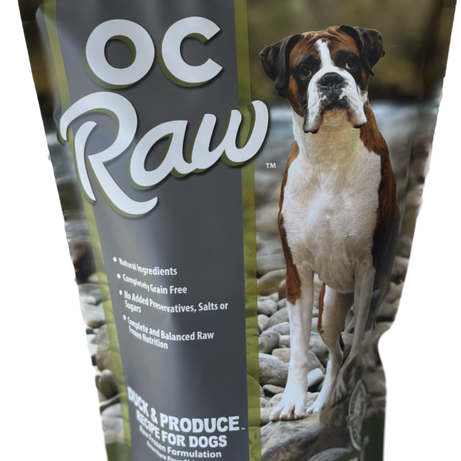 OC Raw Dog Duck & Produce