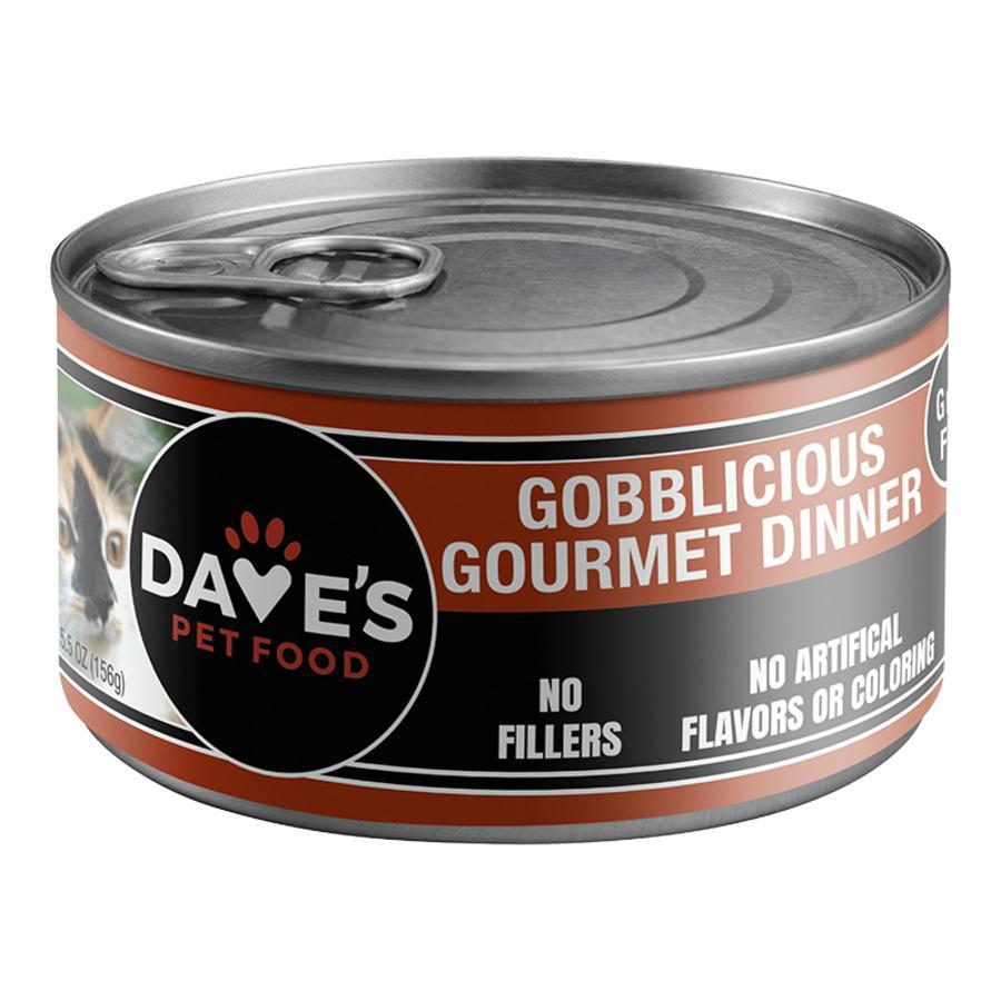 DAVE'S CAT NAT HEALTHY GOBBLEICIOUS 5.5 OZ