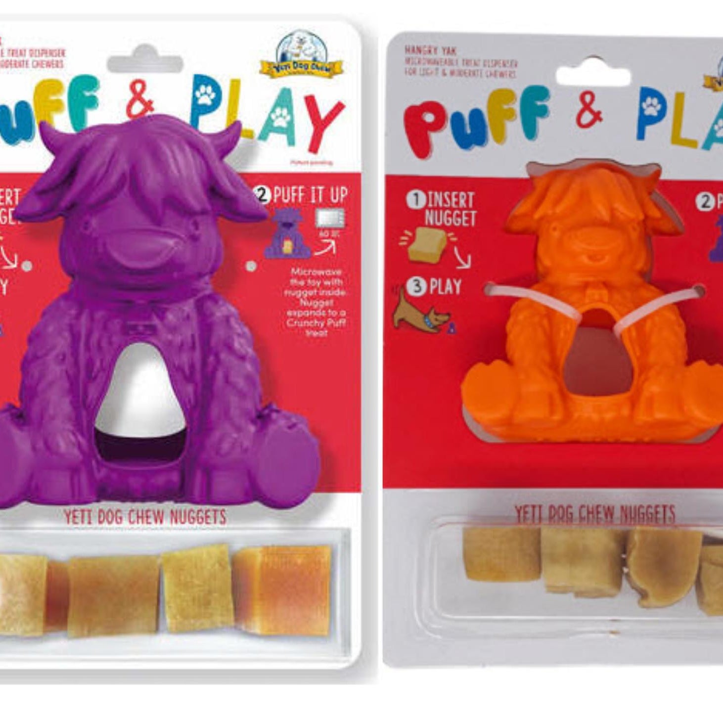 Yeti Hangry Yak Puff & Play Toy