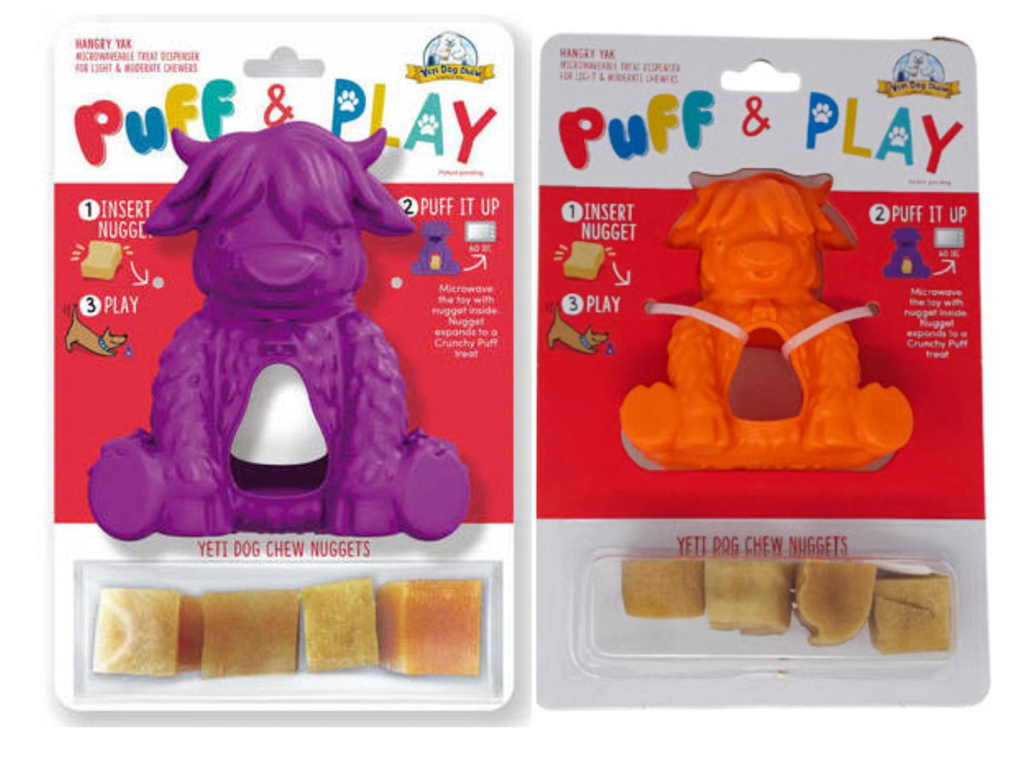 Yeti Hangry Yak Puff & Play Toy