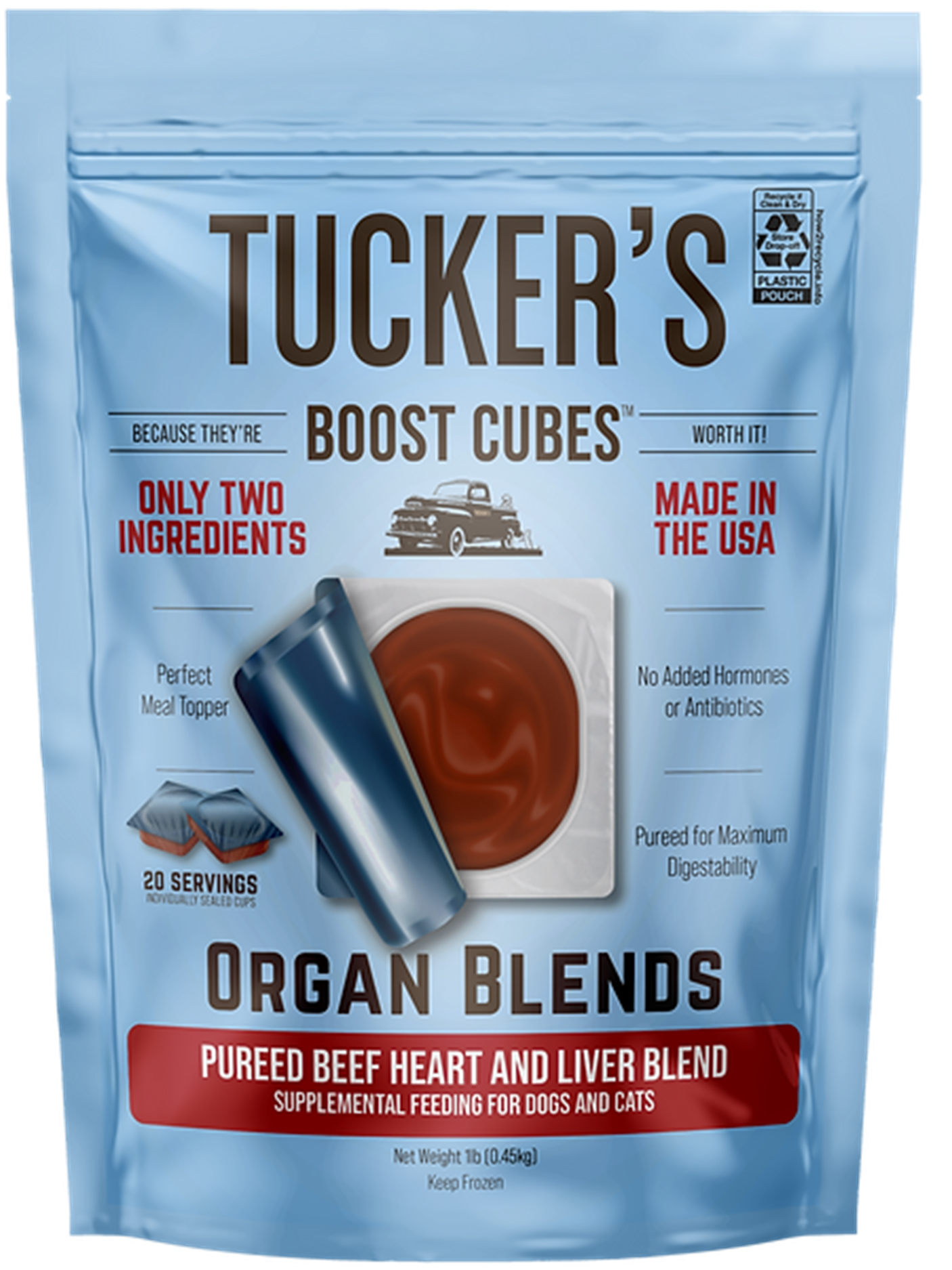 Tucker's Frozen Boost Cubes