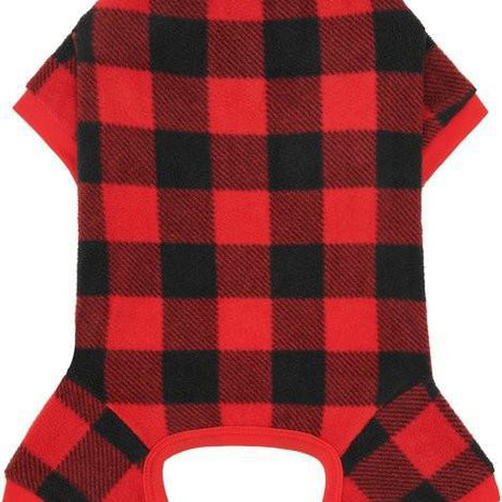 Pet Pajamas - Buffalo Plaid Red