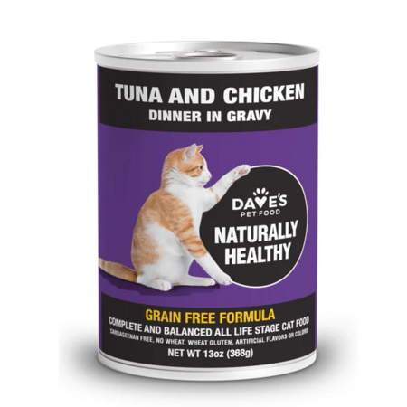Dave's Cat Naturally Healthy Can Tuna & Chicken