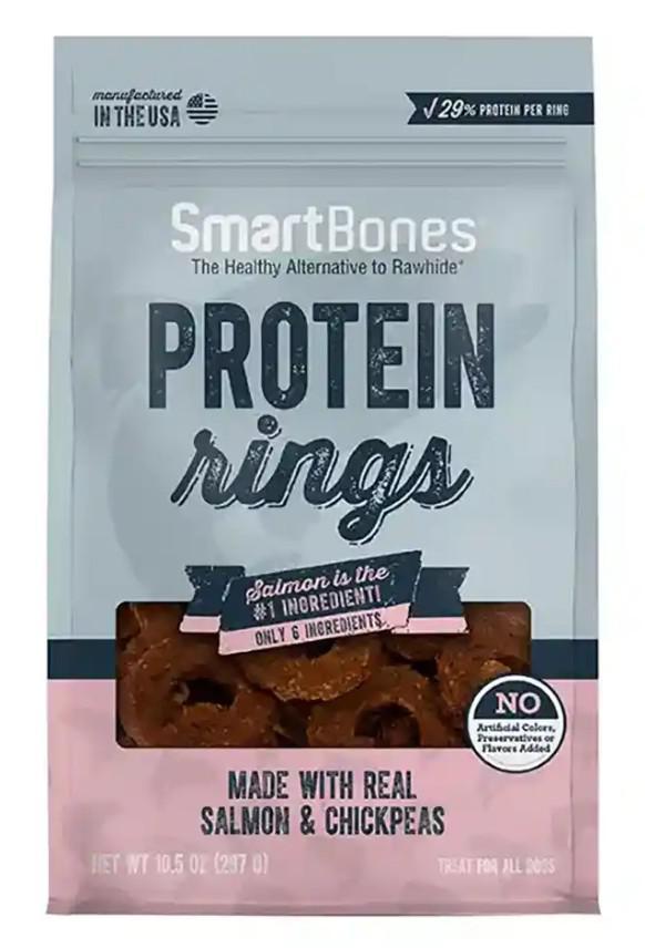 SmartBones Protein Rings Dog Treat Salmon