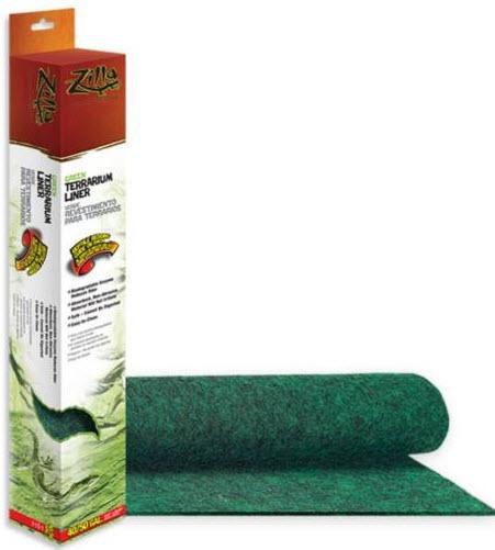 Zilla Reptile Terrarium Liners Green