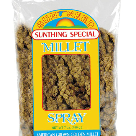 Sun Seed Golden Millet Spray Natural Bird Treat