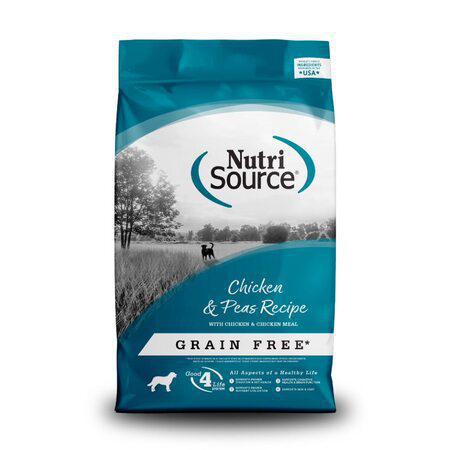NutriSource Dog Dry GF Adult Chicken & Pea Recipe
