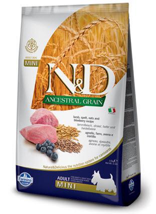 Farmina Dog Low Grain Adult Lamb Blueberry MINI