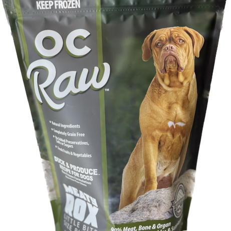 OC Raw Dog Duck & Produce