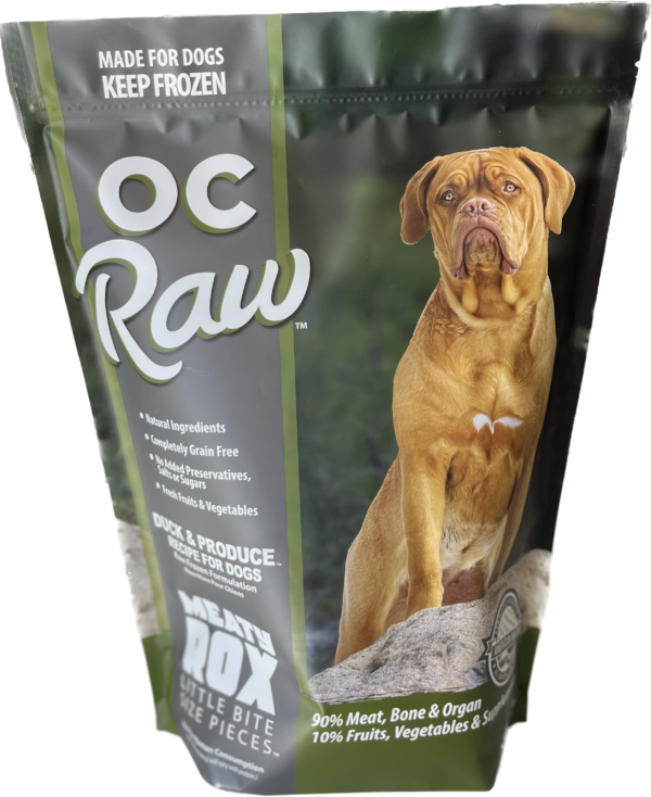 OC Raw Dog Duck & Produce