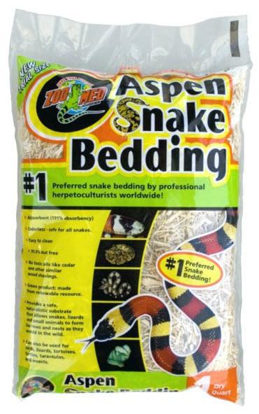 ZOOMED Aspen Snake Bedding 24qt