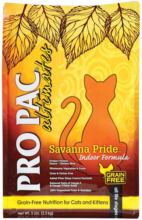 Pro Pac Savanna Pride Chicken Indoor Formula GF Cat 5#
