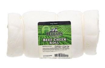 Redbarn Grain Free Beef Cheek Roll Dog Treat