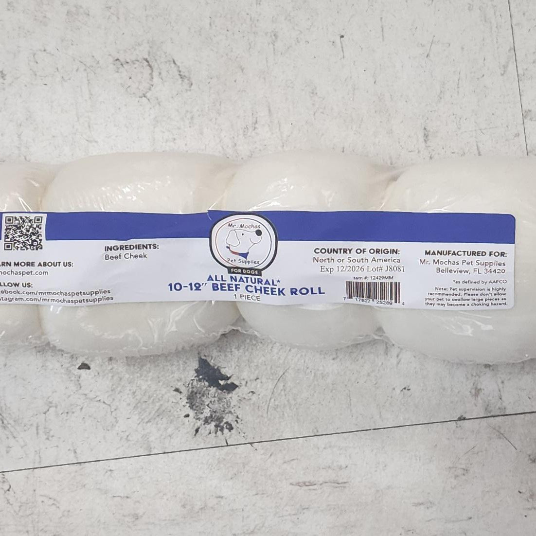 Mr. Mochas Beef cheek
