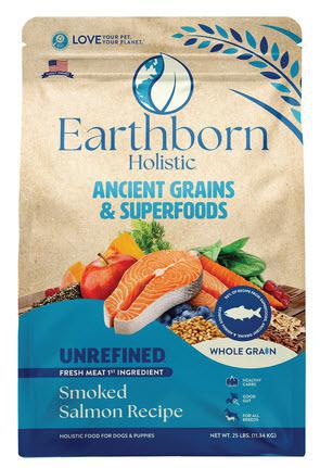 Earthborn Dog Food Unrefined Smoked Salmon 25#