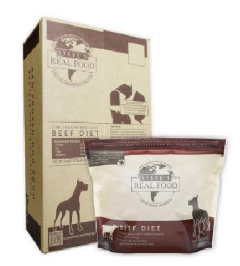 Steve's Frozen Dog & Cat Beef