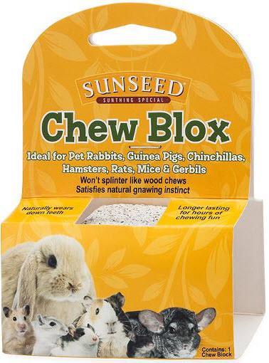 Sunseed Small Animal Chew Blox 1.25 oz