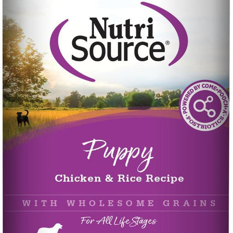 Nutrisource Chicken & Rice Puppy Cans 12.3oz