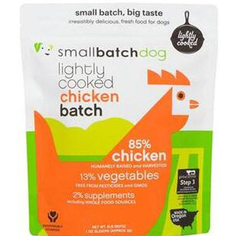 Small Batch Dog Frozen Lightly Cooked Chicken