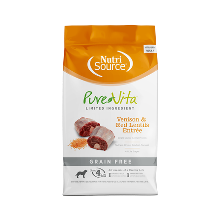 PureVita Venison Red Lentil  25#