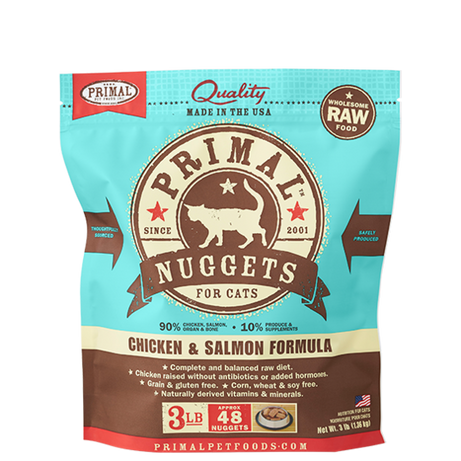 Primal Cat FRZ Chicken & Salmon