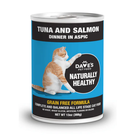 DAVE'S CAT NAT HEALTHY TUNA & SALMON