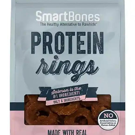 SmartBones Protein Rings Dog Treat Salmon