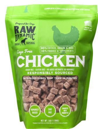 Raw Dynamic Dog Frozen Chicken