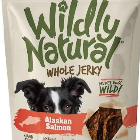 Fruitables Wildly Natural Jerky Alaskan Salmon Strips Dog Treats  5 oz
