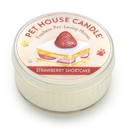 Pet House Candle Strawberry shortcake
