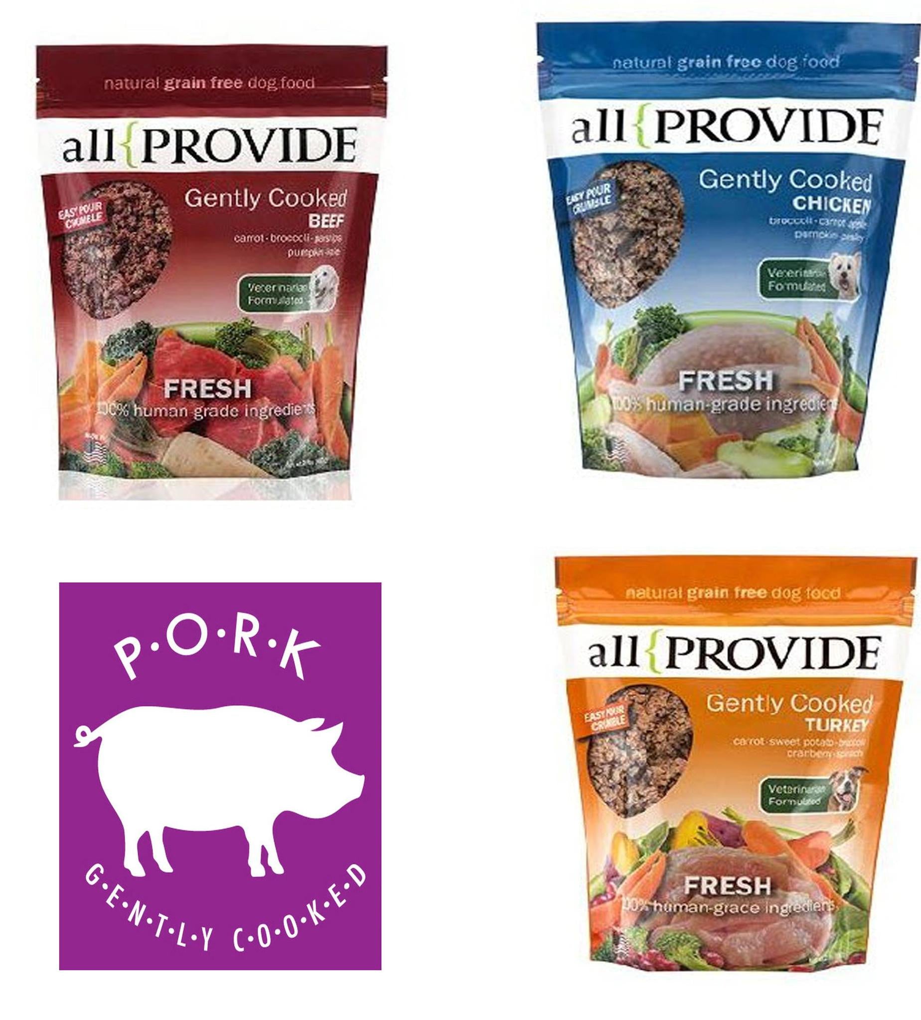 All Provide Dog Frozen Gently Cooked