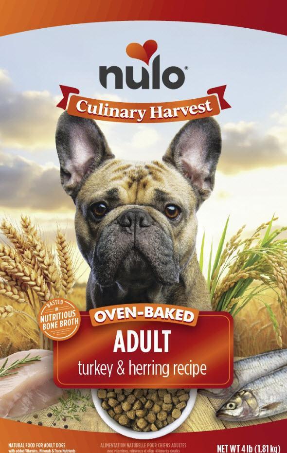 Nulo Culinary Harvest Baked Turkey & Herring Dog
