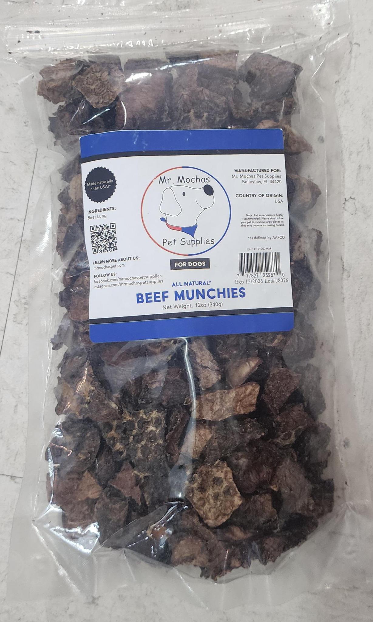 Mr. Mochas Beef Munchies