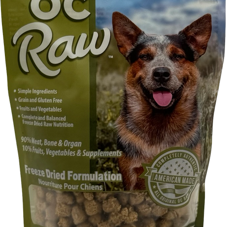 OC Raw Dog Food FD Turkey & Produce Sliders