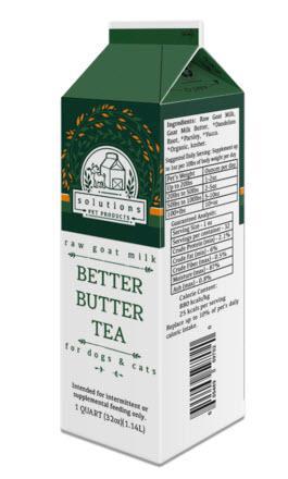 Solutions Frozen Dog Better Butter Tea