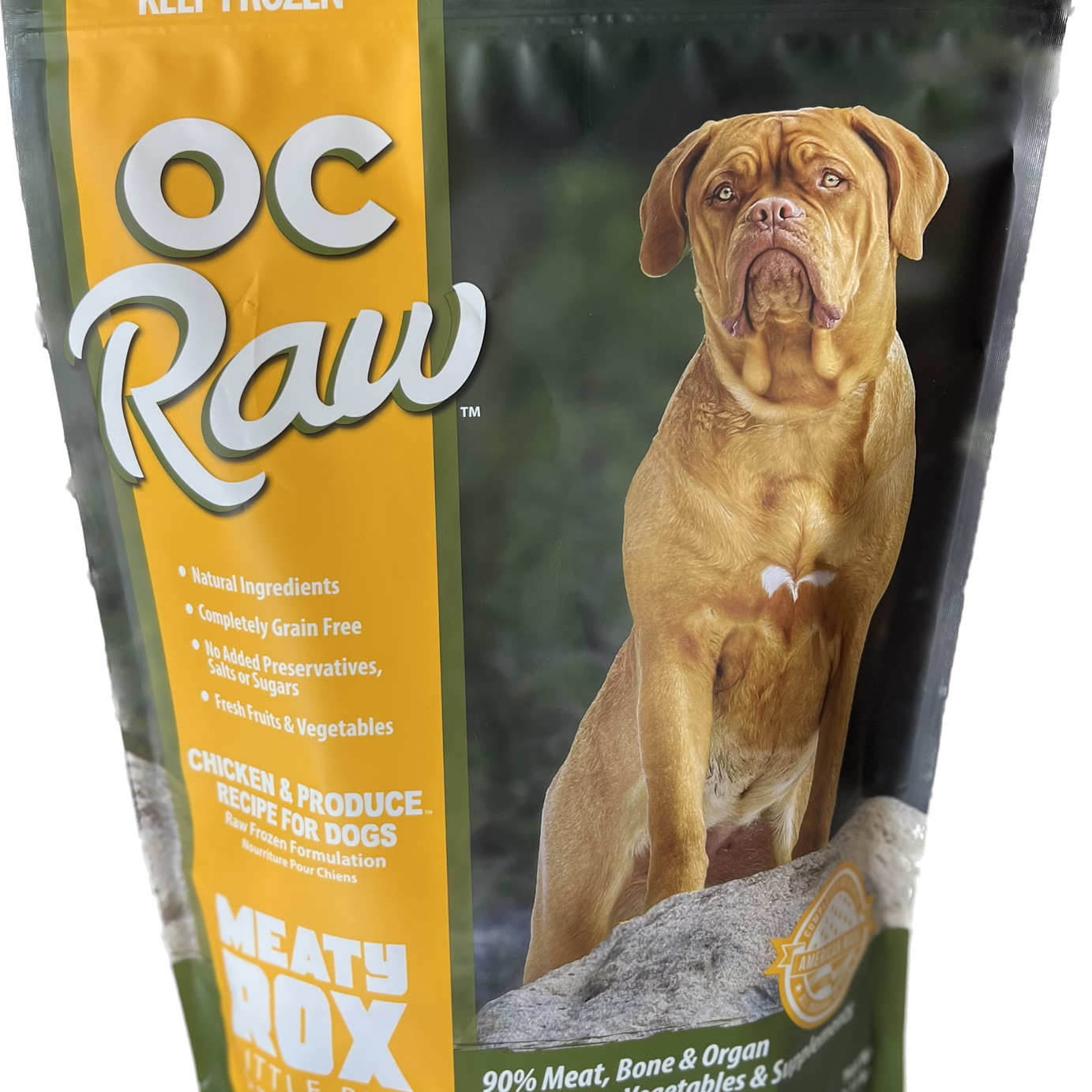 OC Raw Dog Chicken & Produce