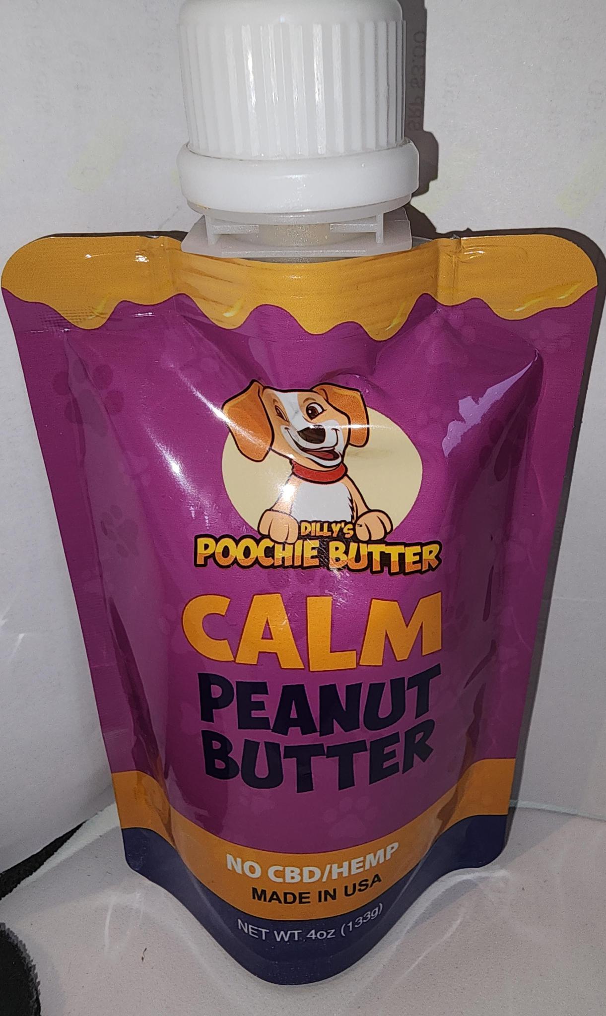 Poochie Butter Calm Peanut Butter No CBD/Hemp