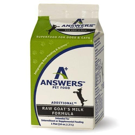 Answers Goat's Milk