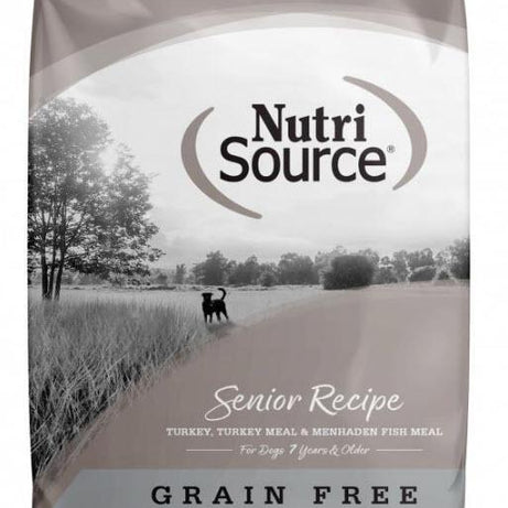 NutriSource Dog Senior Recipe Grain Free for Senior Dogs