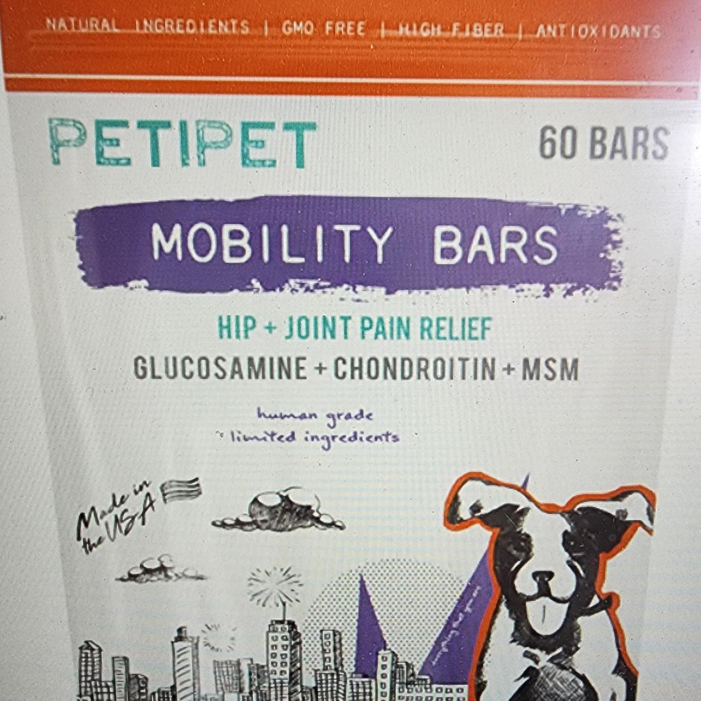 PetiPet: Mobility Soft Treats: Hip & Joint Pain Relief 4oz