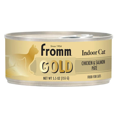 Fromm Gold Cat Can Indoor Cat Pate Chicken & Salmon