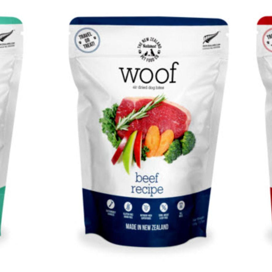 NZ Natural Dog Food Woof Air Dried 3.5oz