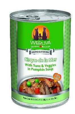 Weruva Dog Can Tuna & Veggies in pumpkin soup - Cirque De La Mer