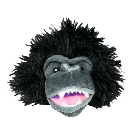 Tall Tails Dog Toy 2 In 1 Gorilla Head 4"