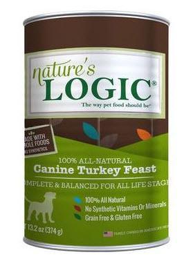 Nature's Logic Dog Can Turkey Feast 13.2 oz