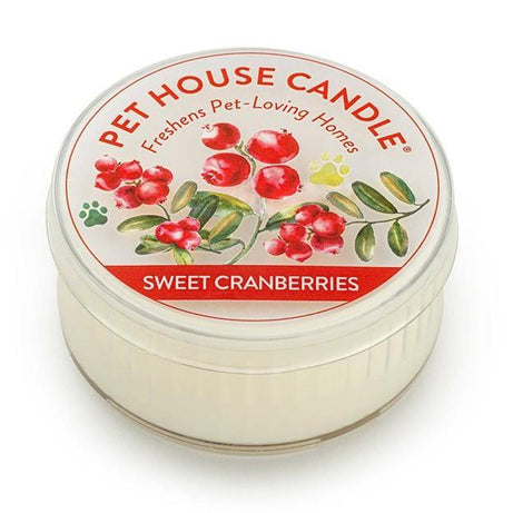 Pet House Candle Sweet Cranberty