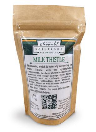 Solutions Dog Supplement Milk Thistle 4 oz