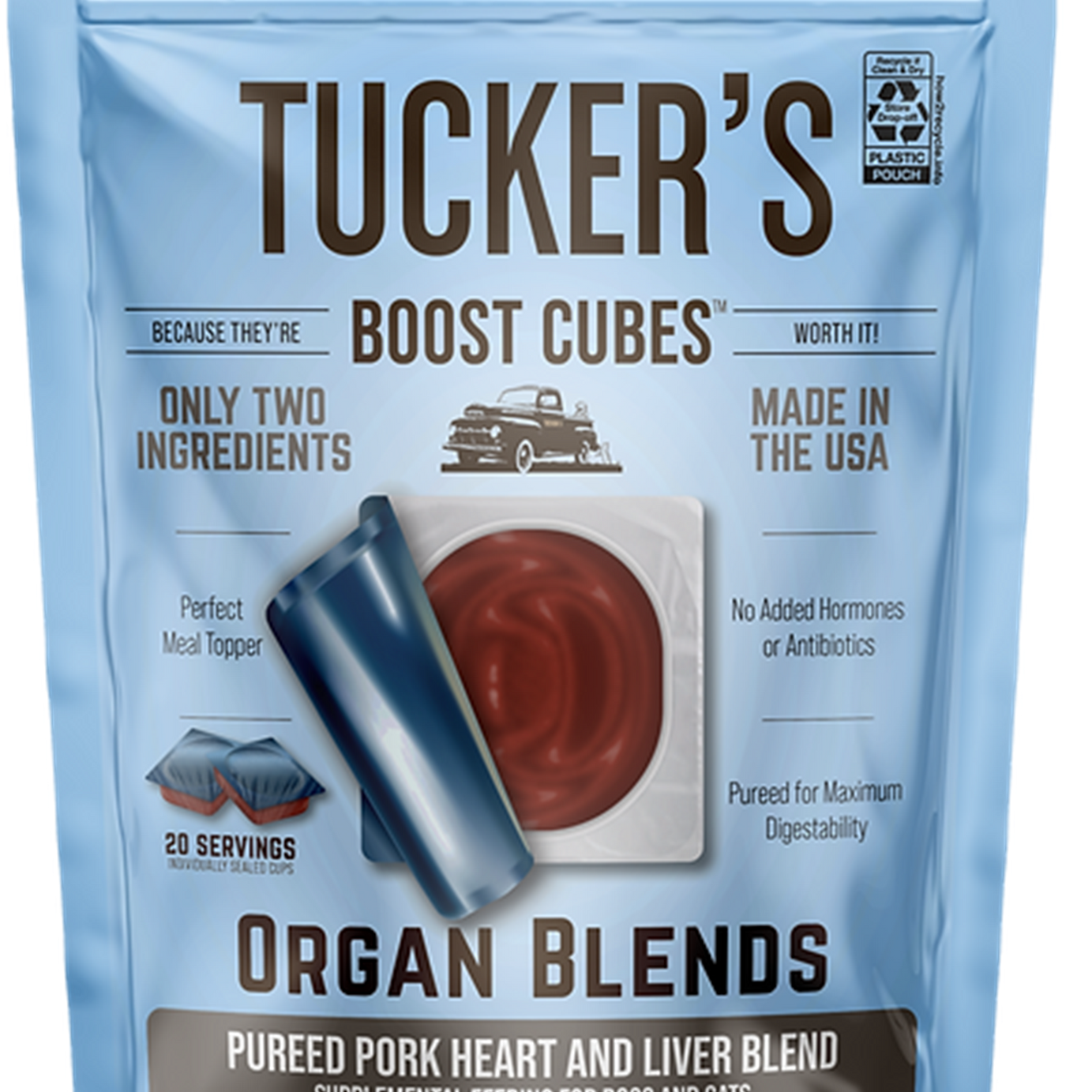 Tucker's Frozen Boost Cubes