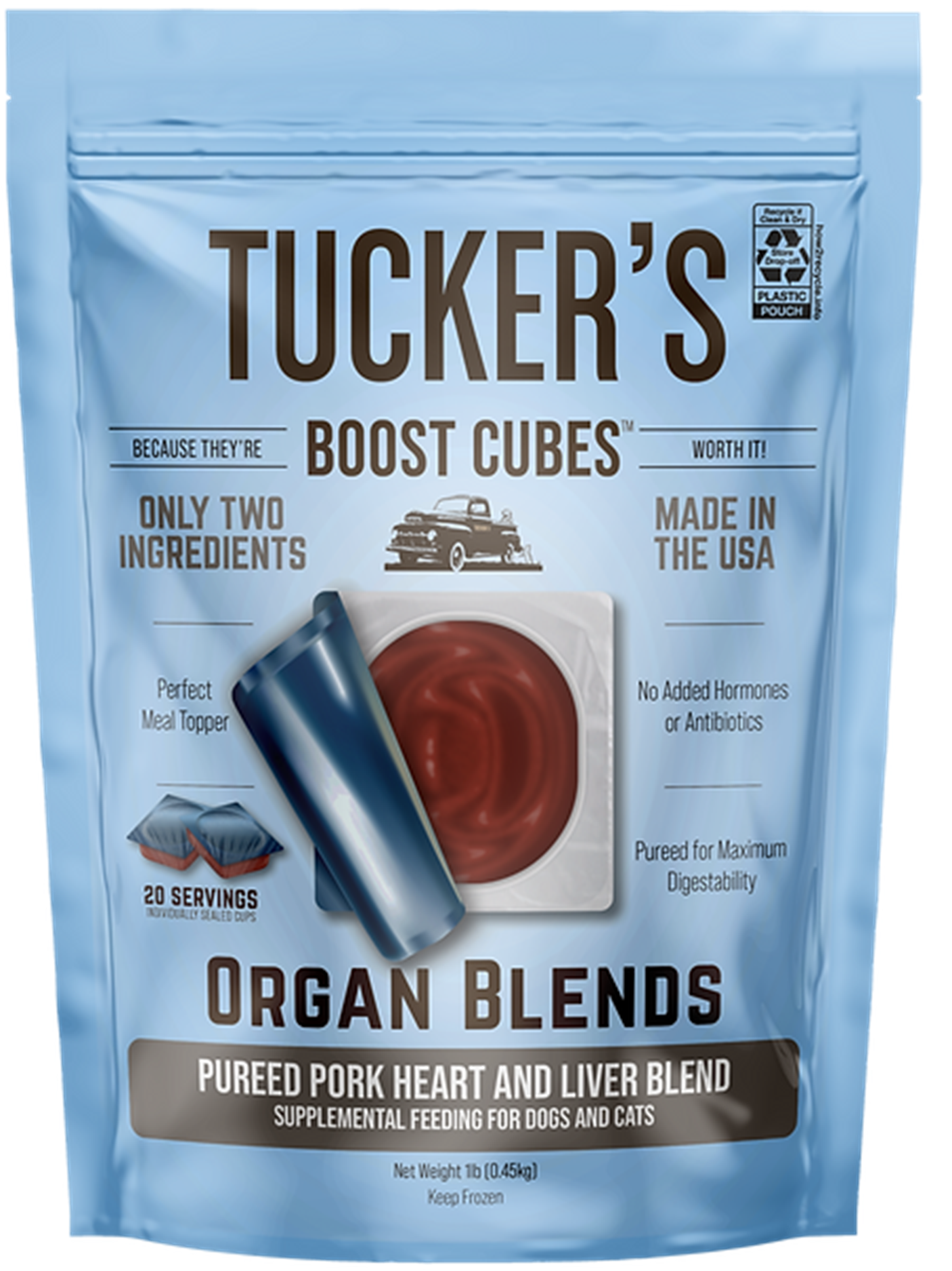 Tucker's Frozen Boost Cubes